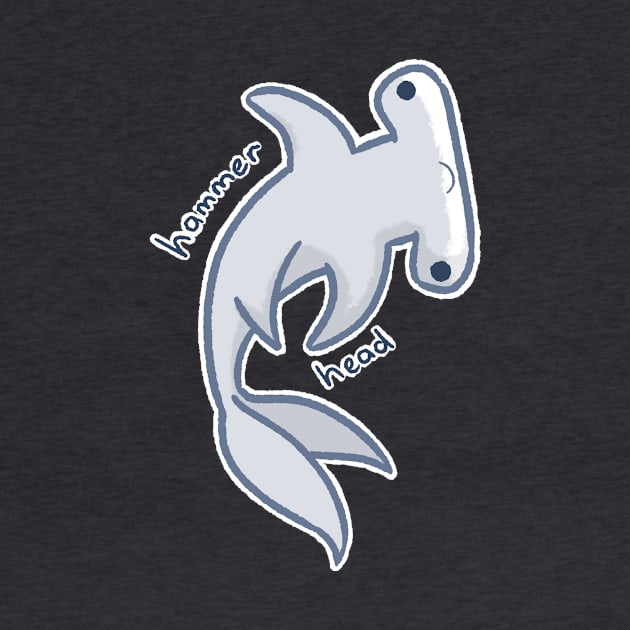 hammerhead shark by tarrotpatch